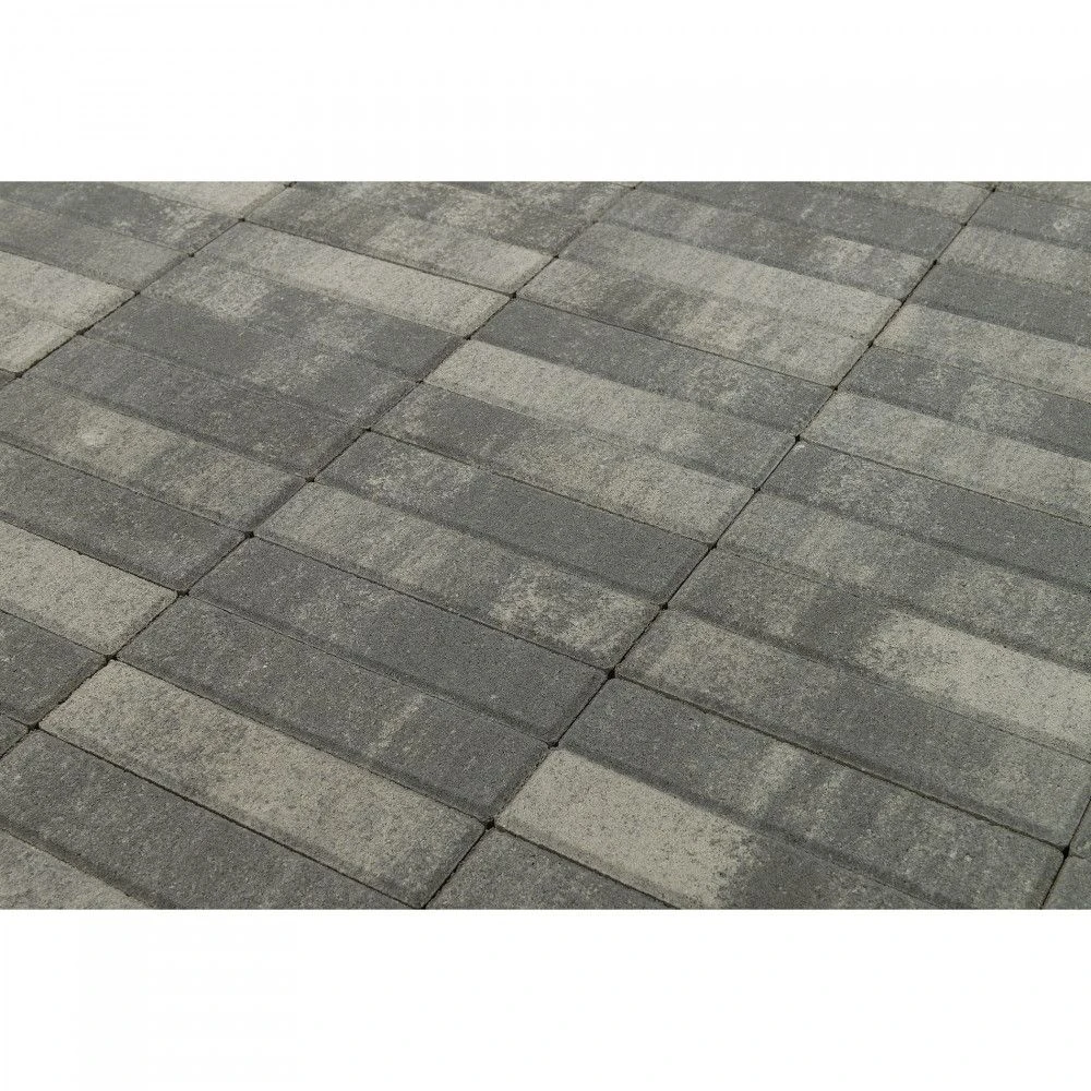 Тротуарная плитка Паркет, Туман BRAER 60 мм