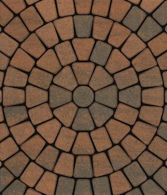 Тротуарная плитка КЛАССИКО Листопад гладкий Каир Б.2.КО.6 Выбор 60 мм