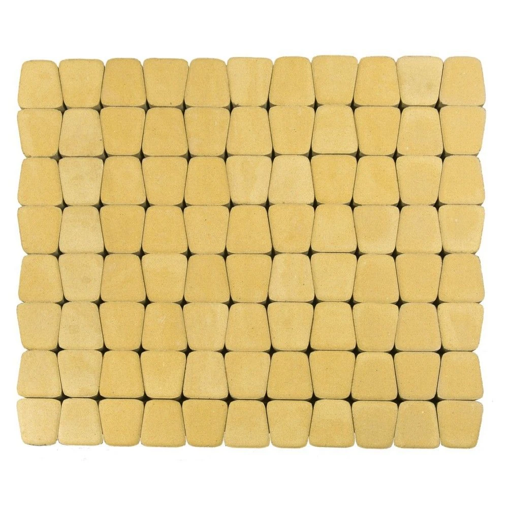 Тротуарная плитка Классико круговая, Песочный BRAER 60 мм