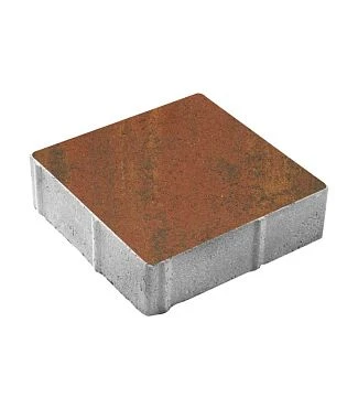 Тротуарная плитка КВАДРАТ 300х300 Листопад гладкий Арабская ночь Б.1.К.6 Выбор 60 мм