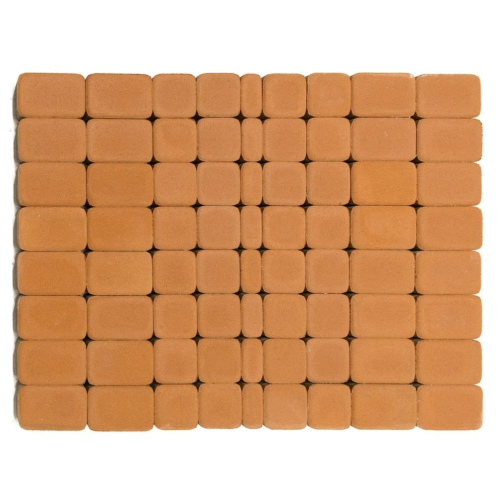 Тротуарная плитка Классико, Янтарный BRAER 60 мм