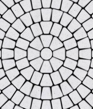 Тротуарная плитка КЛАССИКО Стоунмикс Белый Б.2.КО.6 Выбор 60 мм