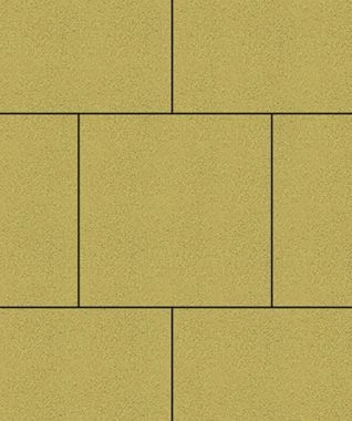 Тротуарная плитка КВАДРАТ 500х500 Стандарт Зеленый Б.5.К.6 Выбор 60 мм