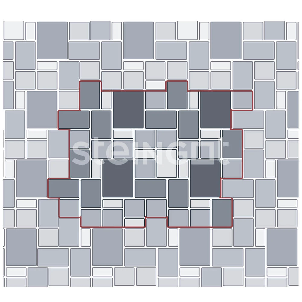 Тротуарная плитка Бавария Мокко Steingot 60 мм