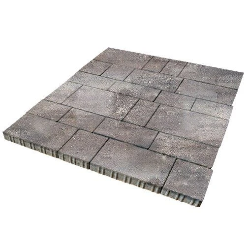 Тротуарная плитка Инсбрук Тироль Умбра Гладкая SteinRus 60 мм