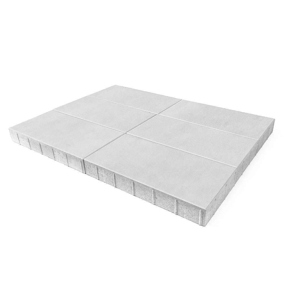 Крупноформатная плита Сити 600х300 Белый BRAER 80 мм