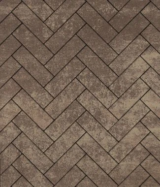 Тротуарная плитка ПРЯМОУГОЛЬНИК 360х80 Листопад гладкий Хаски Б.8.П.8 Выбор 80 мм