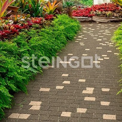 Тротуарная плитка Классика Арко Caramello Steingot 60 мм