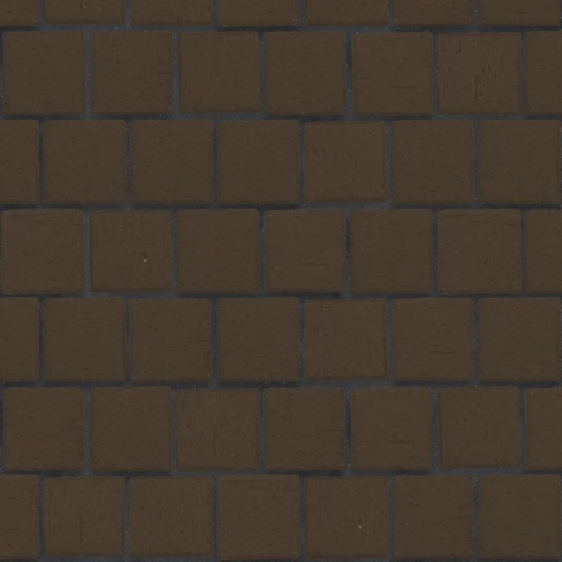 Клинкер тротуарный коричневый "Мюнхен" квадро (под распил) ЛСР