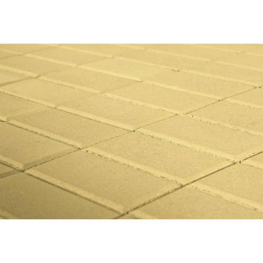 Брусчатка Прямоугольник, Песочный BRAER 60 мм