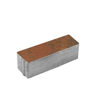 Тротуарная плитка ПРЯМОУГОЛЬНИК 600х200 Листопад гладкий Арабская ночь Б.6.П.8 Выбор 80 мм