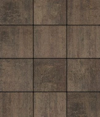 Тротуарная плитка КВАДРАТ 300х300 Листопад гранит Саванна Б.1.К.6 Выбор 60 мм