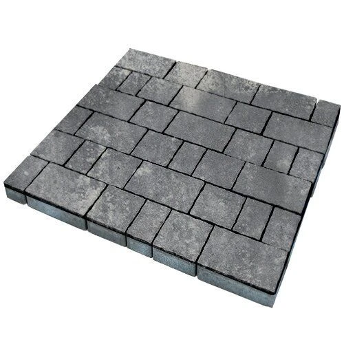 Тротуарная плитка Старый город Актау Гладкая SteinRus 60 мм