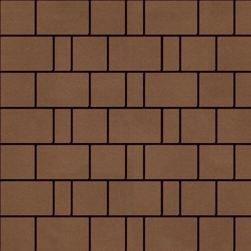 Плитка тротуарная Bergamo Серый Гладкая SteinRus 40 мм