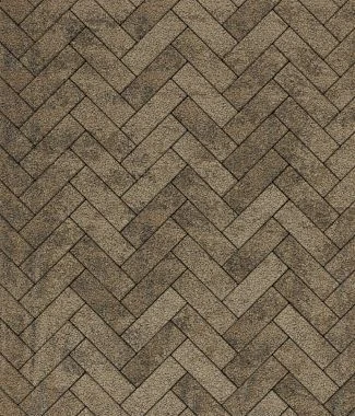 Тротуарная плитка ПАРКЕТ Листопад гранит Мокко Б.4.П.6 Выбор 60 мм