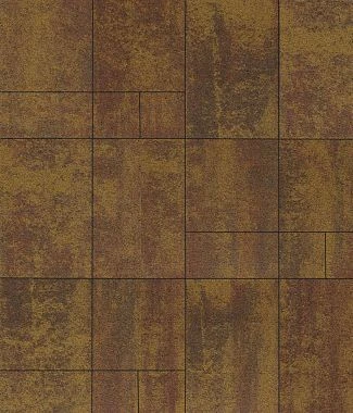 Тротуарная плитка Грандо Листопад гранит Осень Б.9.Фсм.6 Выбор 60 мм