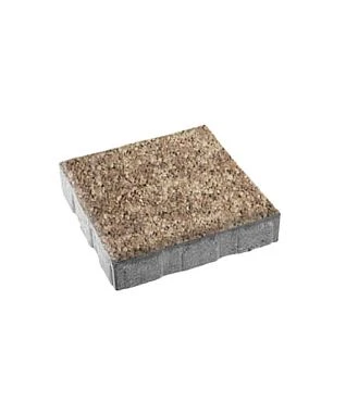 Тротуарная плитка КВАДРАТ 500х500 Листопад гранит Хаски Б.5.К.6 Выбор 60 мм