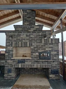 Кирпич ручной формовки Черная слобода WDF 215x50x65