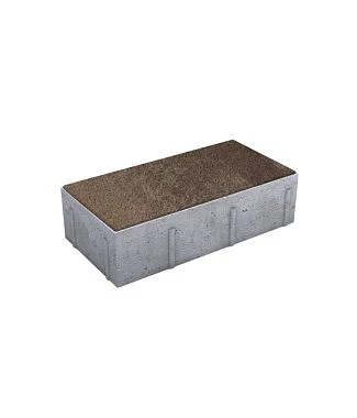 Тротуарная плитка ПРЯМОУГОЛЬНИК 300х150 Листопад гранит Хаски Б.10.П.8 Выбор 80 мм