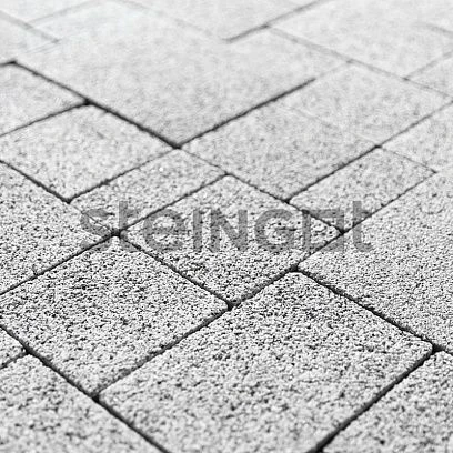 Тротуарная плитка Бавария Bianco Nero Steingot 60 мм