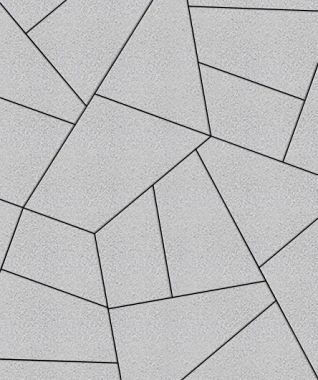 Тротуарная плитка ОРИГАМИ Стандарт Белый Б.4.Фсм.8 Выбор 80 мм