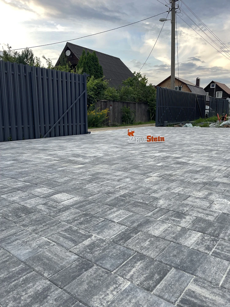 Тротуарная плитка Новый город Грей Stellard 60 мм