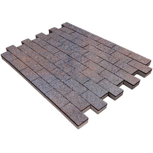 Брусчатка Прямоугольник лайн Рица BackWash SteinRus 60 мм