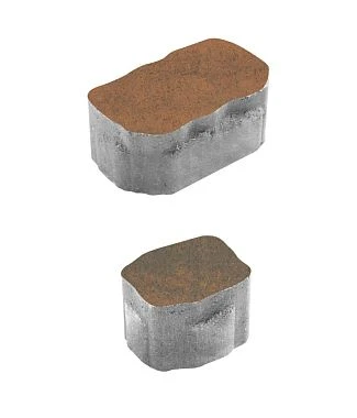 Тротуарная плитка АРЕНА Листопад гладкий Мустанг Б.1.АР.6 Выбор 60 мм