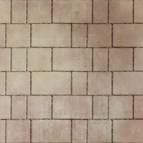 Плитка тротуарная Новый город брайс Гладкая SteinRus 40 мм