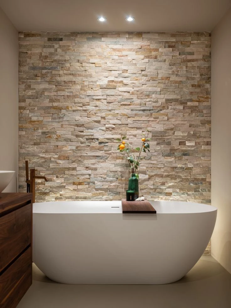 3D панель из натурального камня Сланец Бежевый Классик Pharaon