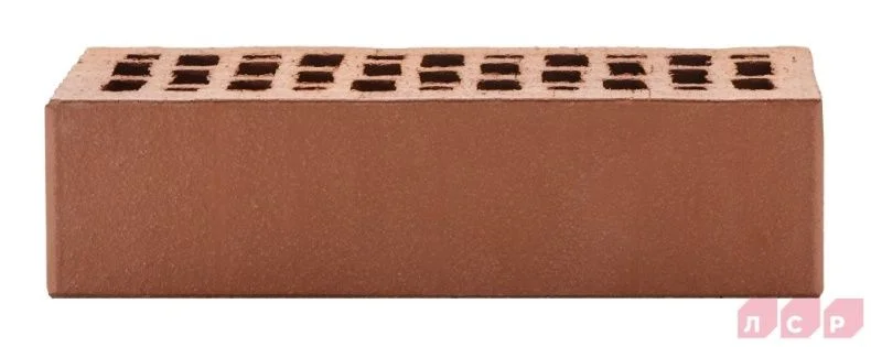 Кирпич лицевой коричневый 1 NF гладкий ЛСР