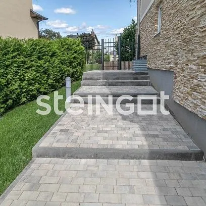 Тротуарная плитка Новый город Штайн Сильвер Steingot 60 мм