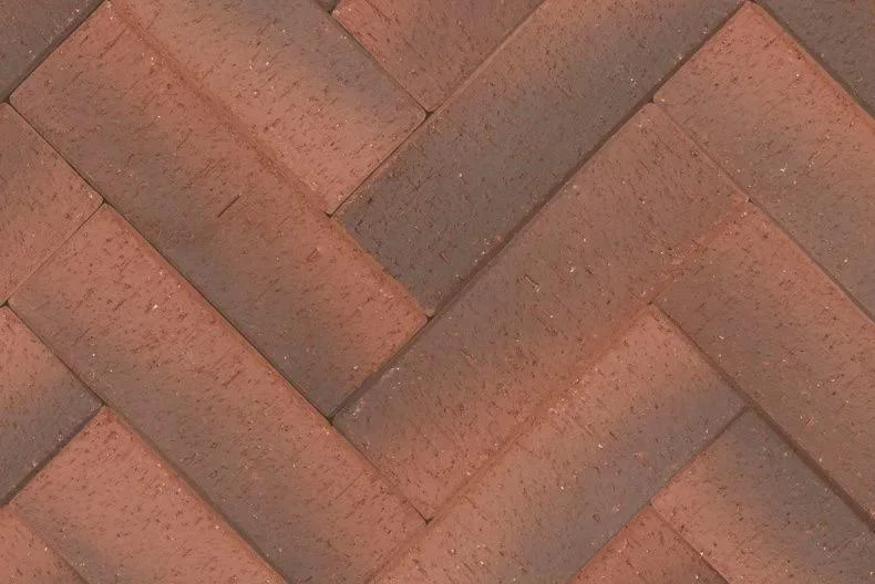 Клинкер тротуарный красный Оксфорд УМБРА Лонг ЛСР
