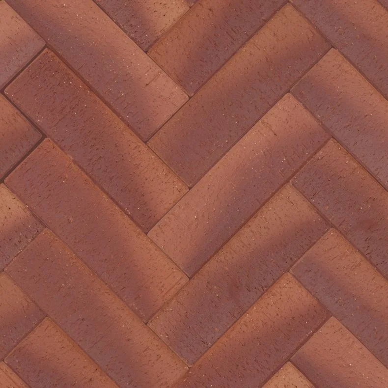 Клинкер тротуарный красный "Манчестер БОРДО" Лонг ЛСР