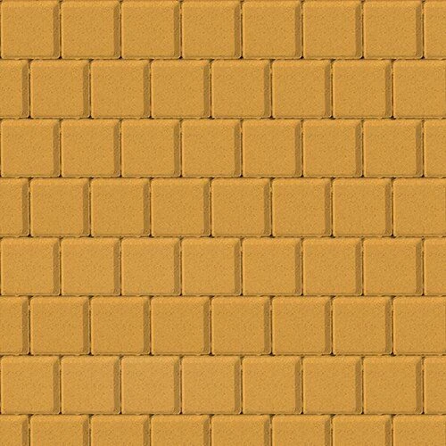 Тротуарная плитка Квадрат малый Коричневый Гладкая SteinRus 60 мм