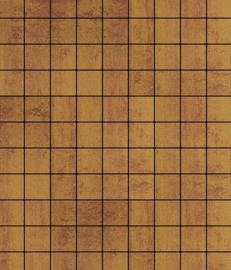 Тротуарная плитка КВАДРАТ Листопад гладкий Антрацит А.3.К.4 Выбор 40 мм