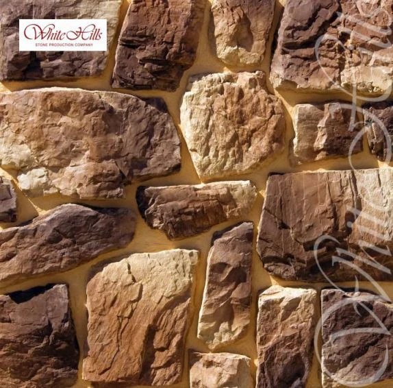 Искусственный крупноформатный камень Рока 611-40 White Hills