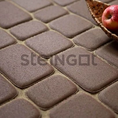 Тротуарная плитка Классика Коричневая Steingot 60 мм