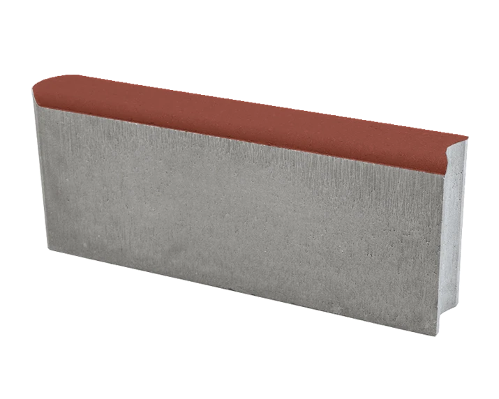 Бордюр тротуарный БР 50.20.8R коричневый Stellard