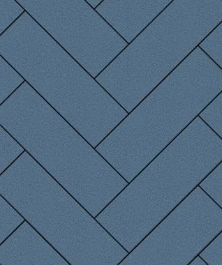 Тротуарная плитка ПРЯМОУГОЛЬНИК 600х200 Стандарт Синий Б.6.П.8 Выбор 80 мм