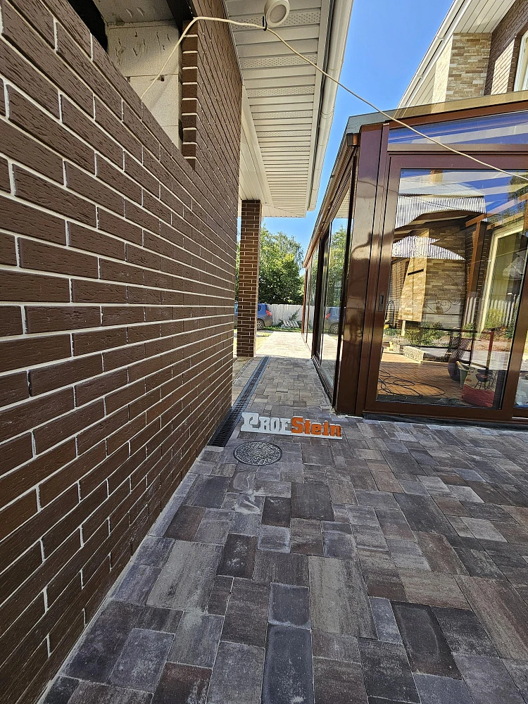 Тротуарная плитка Бавария Штайн Браун Steingot 60 мм