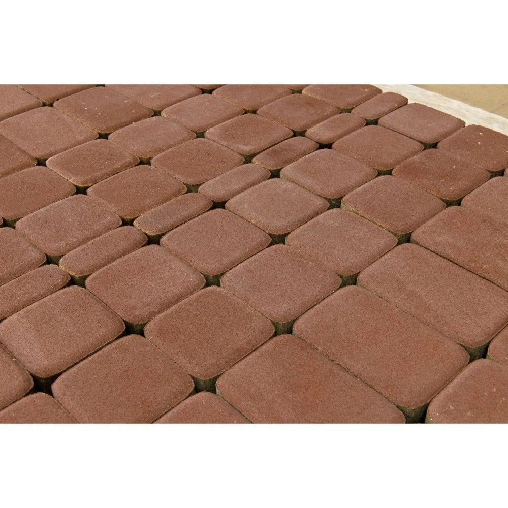 Тротуарная плитка Классико, Винный BRAER 60 мм