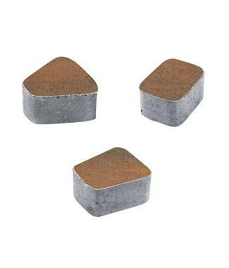 Тротуарная плитка КЛАССИКО Листопад гладкий Мустанг Б.2.КО.6 Выбор 60 мм