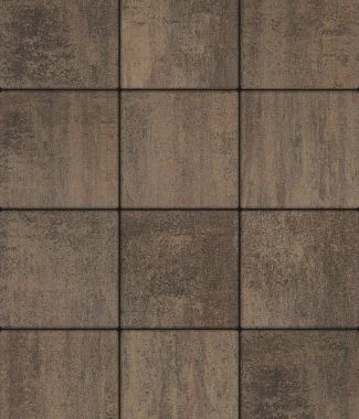 Тротуарная плитка КВАДРАТ 300х300 Листопад гладкий Шелковица Б.1.К.6 Выбор 60 мм