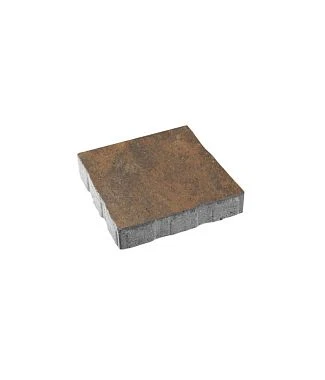 Тротуарная плитка КВАДРАТ 400х400 Листопад гладкий Клен Б.6.К.6 Выбор 60 мм