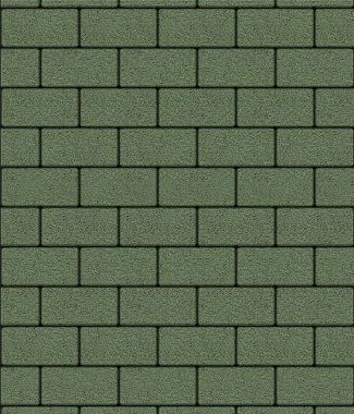 Тротуарная плитка ПРЯМОУГОЛЬНИК 200х100 Гранит Зеленый Б.2.П.6 Выбор 60 мм