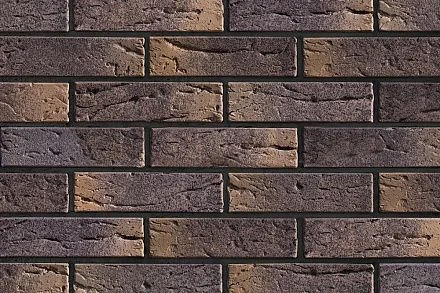 Кирпич облицовочный Браер Кладка Этна одинарный 1 NF Кора дуба