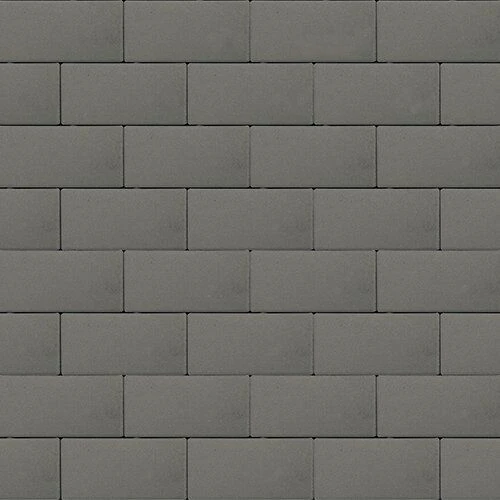 Брусчатка Прямоугольник Лайн Серый Гладкая SteinRus 60 мм