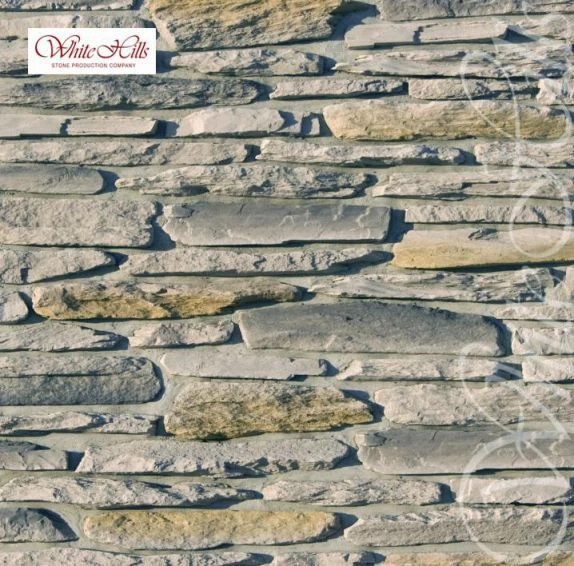 Облицовочный искусственный камень Айгер 540-80 White Hills