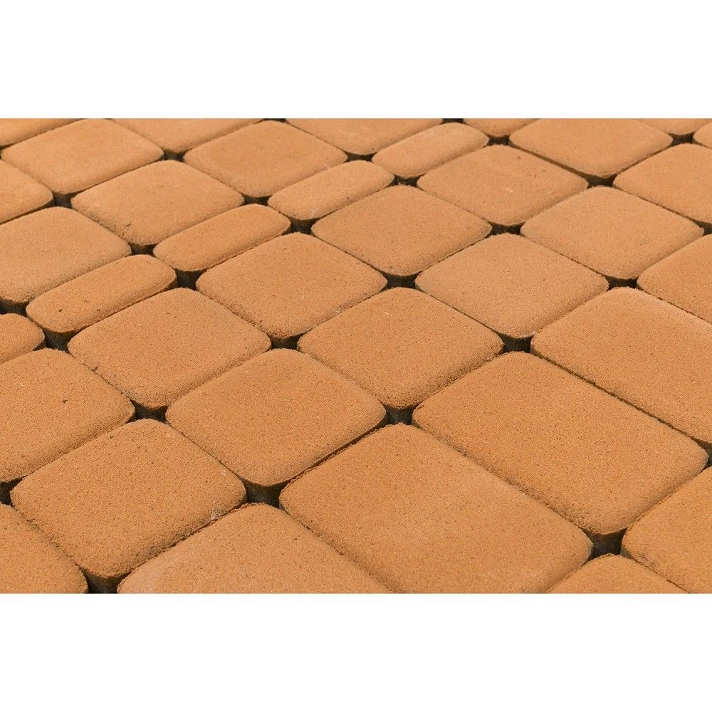 Тротуарная плитка Классико, коралловый BRAER 60 мм